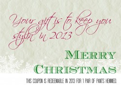 gift certificate gift certificate